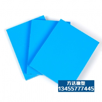 方達(dá)橡塑 pvc塑料硬板 藍(lán)色 防腐耐用魚(yú)缸背板 可切割海鮮池用板pvc藍(lán)板