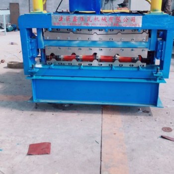 全自動(dòng)840-900雙層壓瓦機(jī)設(shè)備廠家 彩鋼壓瓦機(jī)設(shè)備