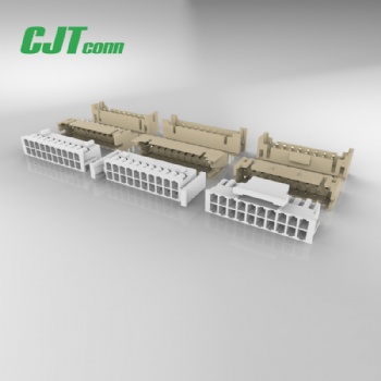 長江連接器PHD2.0帶扣彎針鍍金針座廠家加工線束，A2006壓著連接器