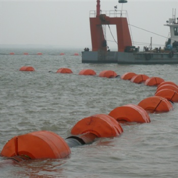 內(nèi)河水上棧道浮筒 半體管道攔污浮筒 聚氨酯浮筒
