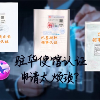 泰國投標聲明領館蓋章