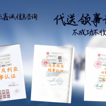 無犯罪記錄公證書科威特領事簽章