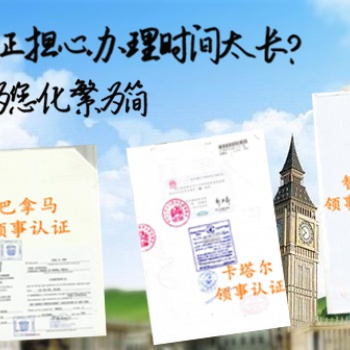 沙特大使館無罪公證簽章